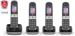 BT - 8610 - Cordless Telephone & Answer Machine - Quad